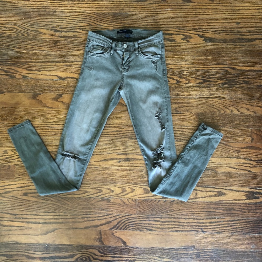 Flying monkey ripped jeans